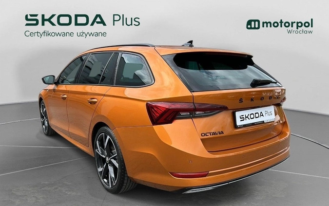 Skoda Octavia cena 164900 przebieg: 2806, rok produkcji 2022 z Ustroń małe 781